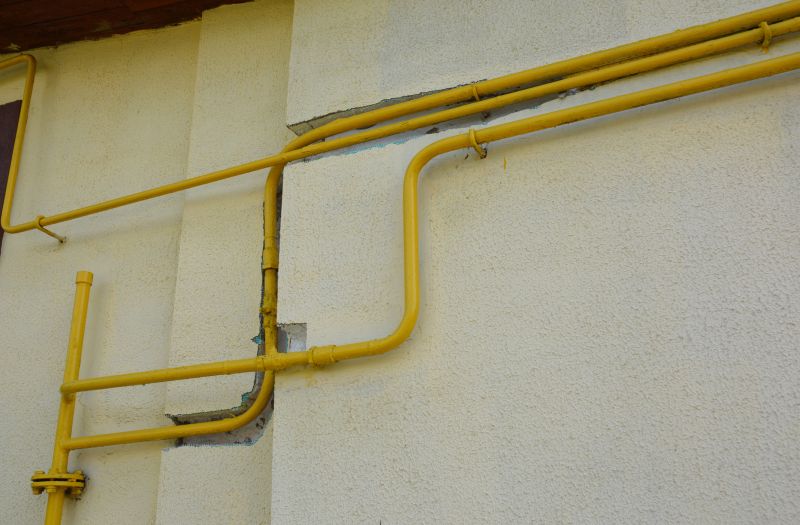 Gas Line Relocation detail