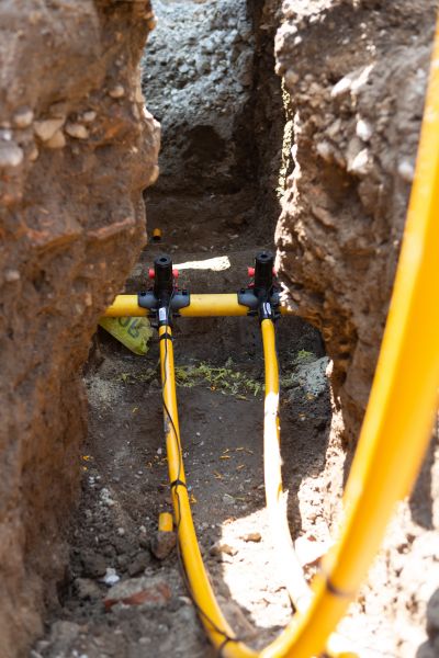 Propane Piping in Brandon